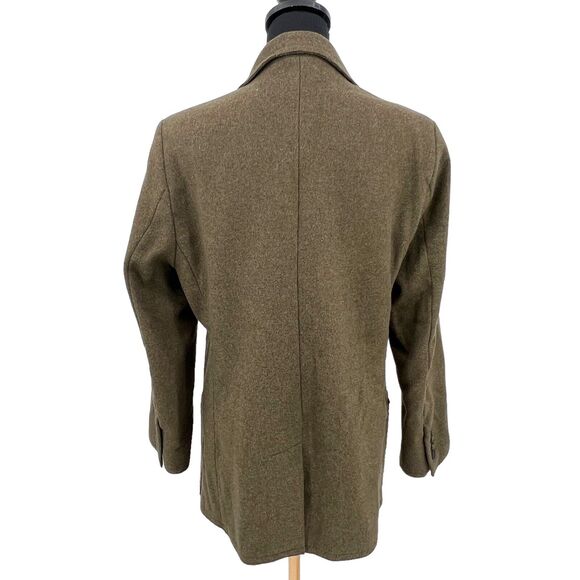 R.E.D. Valentino Wool Cashmere Green Lightweight Blazer Pockets Size 52 - Picture 4 of 8